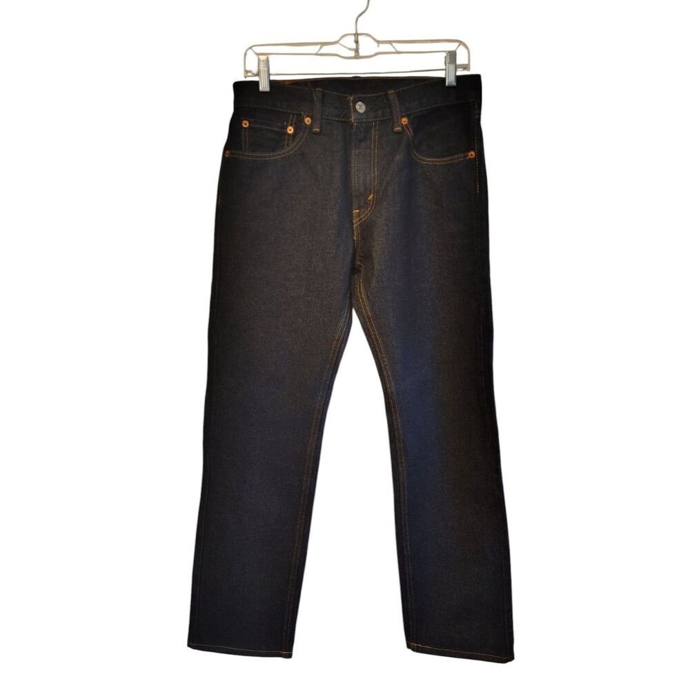 Levi Men's dark wash 505 Straight Leg Jeans W30 L32‎